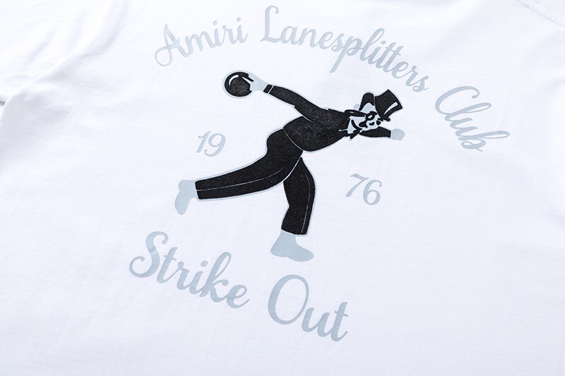 AMIRI 2024定番人気 tシャツamiスーパーコピー 半袖 シンプル 純綿 ロゴプリント 夏 トップス 2色可選_8