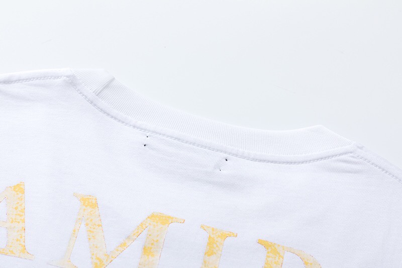 AMIRI 最安値！大人気 tシャツ amiriコピー 半袖 シンプル 純綿 ロゴプリント 夏 トップス 2色可選_8