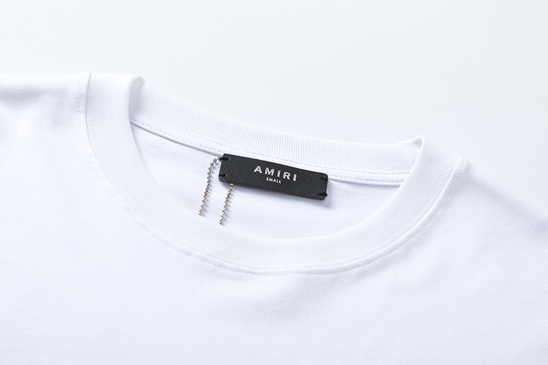 AMIRI 最安値！大人気 tシャツ amiriコピー 半袖 シンプル 純綿 ロゴプリント 夏 トップス 2色可選_10