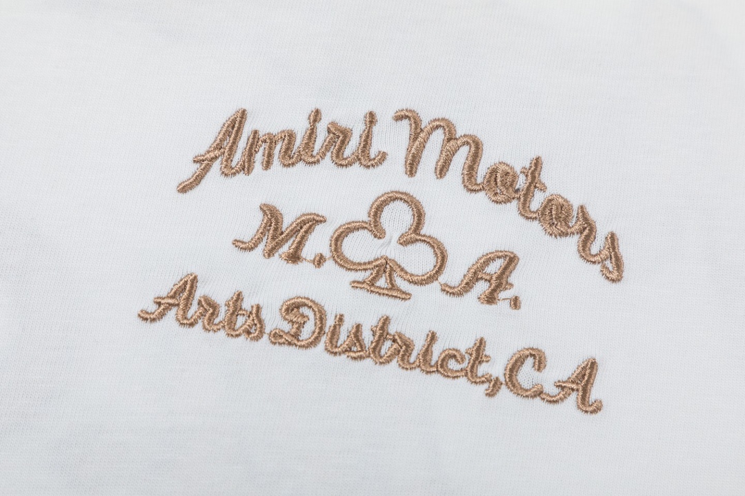 AMIRI 限定セール低価 アミリ tシャツ メンズ激安通販 半袖 シンプル 純綿 ロゴプリントトップス 人気 3色可選_7