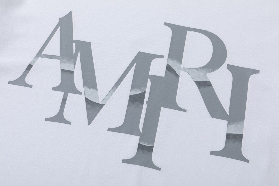 AMIRI 2024新登場の amiri シャツ偽物 半袖 シンプル 純綿 ロゴプリントトップス品質保証 3色可選_5