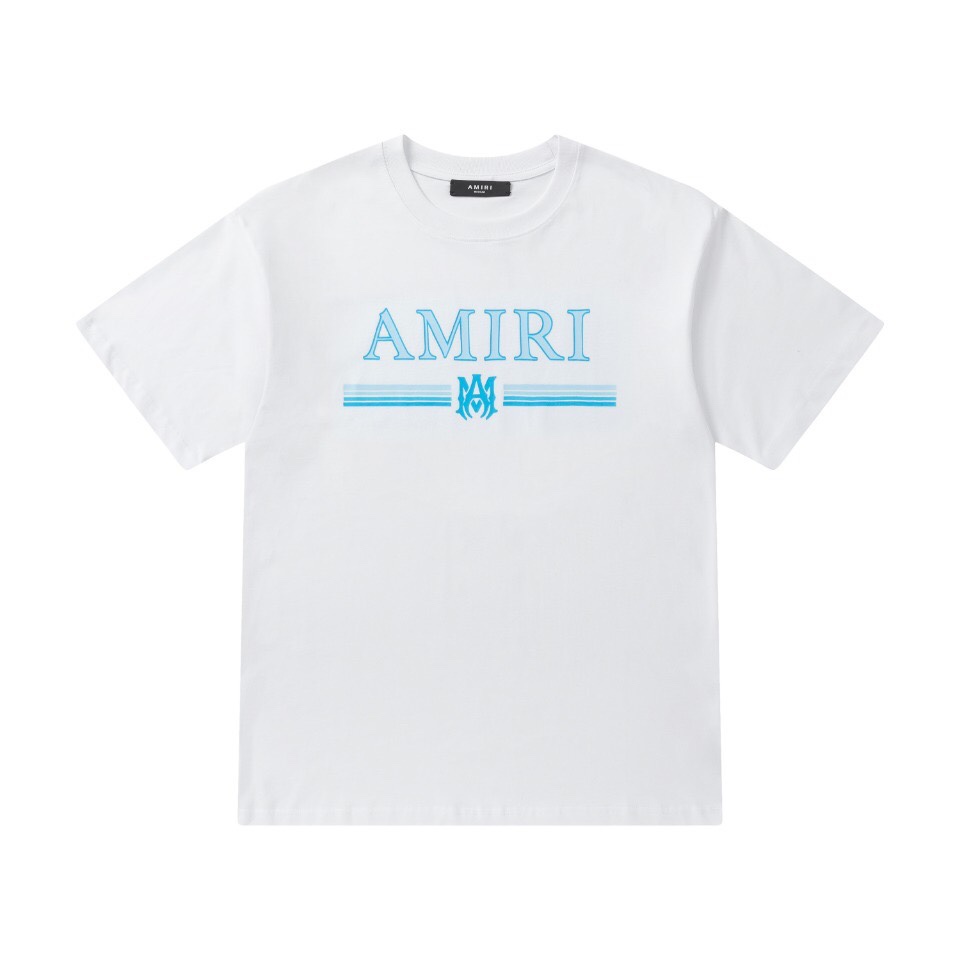 AMIRI 激安大特価最新作の あみり tシャツｎ級品 純綿 トップス LOGOプリント 短袖 柔らかい 快適 2色可選_2