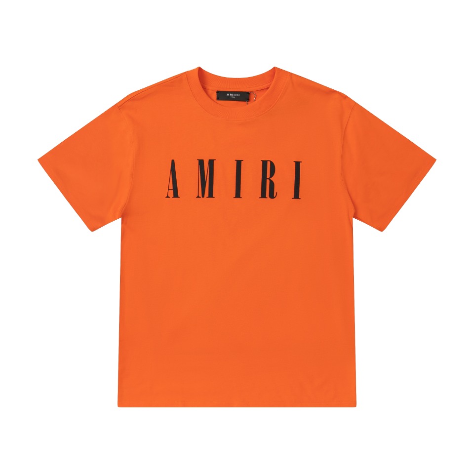 AMIRI 赤字超特価2024 tシャツ アミｎ級品 半袖 柔らかい プリント 純綿 品質保証 カラフル トップス メンズ 2色可選_2
