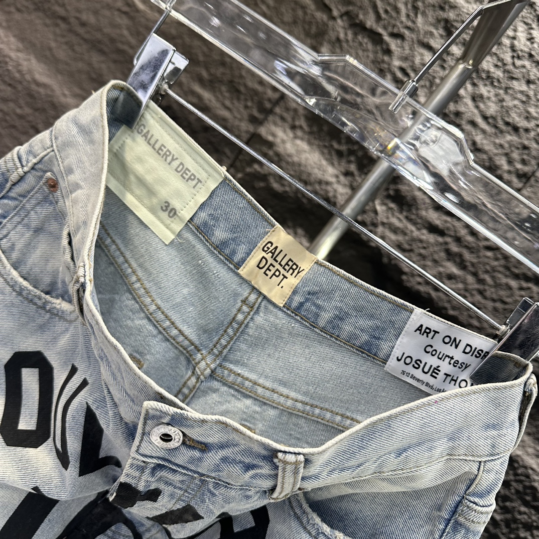 GALLERYDEPTジーンズ メメＮ級品 シンプル ジンーズ パンツ ズボン デニム素材 柔らかい ファッション ブルー_6