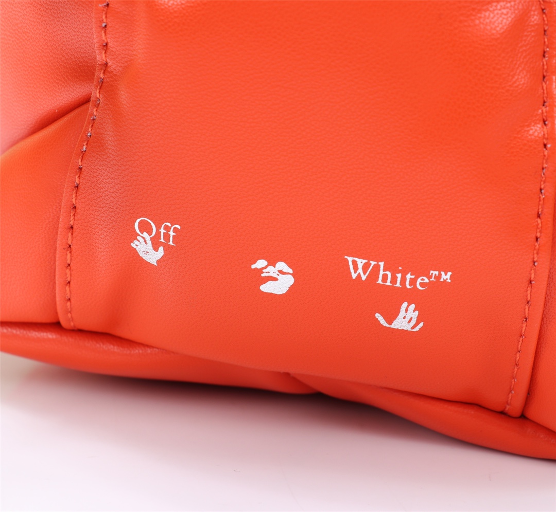 OFFWHITEオフホワイト 手袋Ｎ級品 お買い得豊富な 斜め掛けバッグ レディース ファッション オレンジ色_5