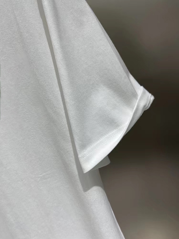HOT 2024夏の定番 ジバンシー メンズtシャツ偽物 純綿 トップス 短袖 シンプル 星 プリント ホワイト_6