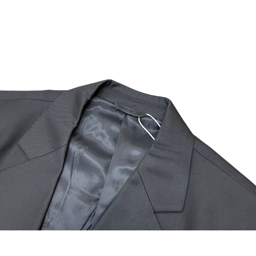 ジバンシースーツコピー メンズ スーツ スリーピース ビジネス パーティー 個性的  トップス 1点 ファッション ブラック_3