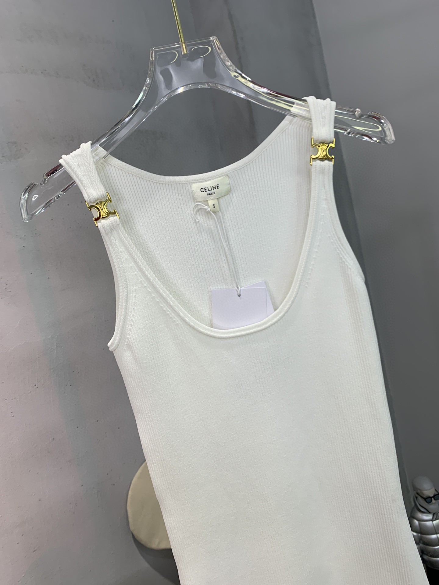 celineceline スカート偽物 ワンピース シンプル 無袖 セクシー レディース 品質保証 高級感 2色可選_8