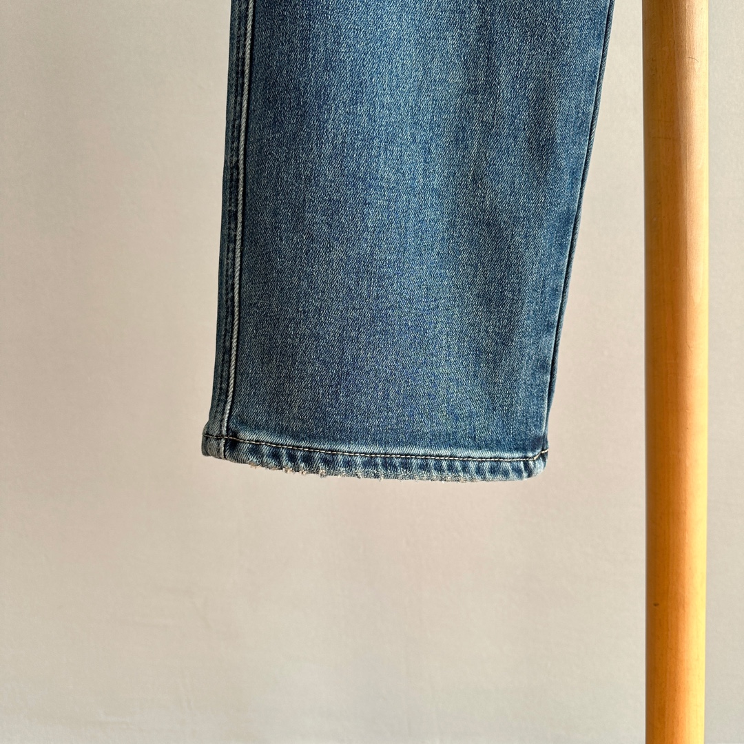 celine ジーンズＮ級品 ズボン カジュアルパンツ 筒形ズボン シンプル ファッション デニム 柔らかい ブルー_7