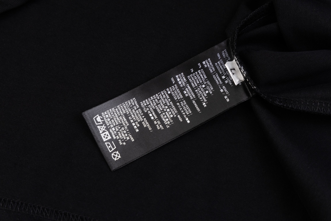 ディオールtシャツＮ級品 純綿 トップス tシャツ 春夏新品 シンプル 通気性いい 半袖 ファッション ブラック_9