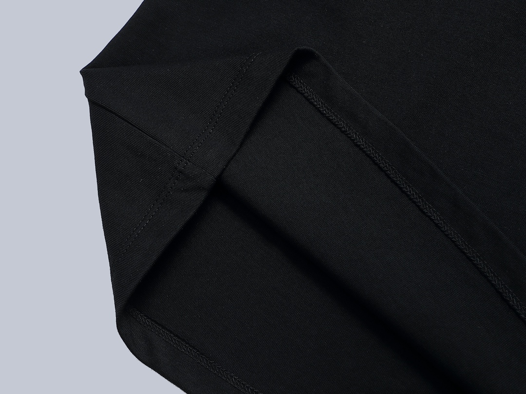 限定販売 最高品質 dior atelier tシャツスーパーコピー 短袖 トップス 純綿 ゆったり プリント 男女兼用 ブラック_8