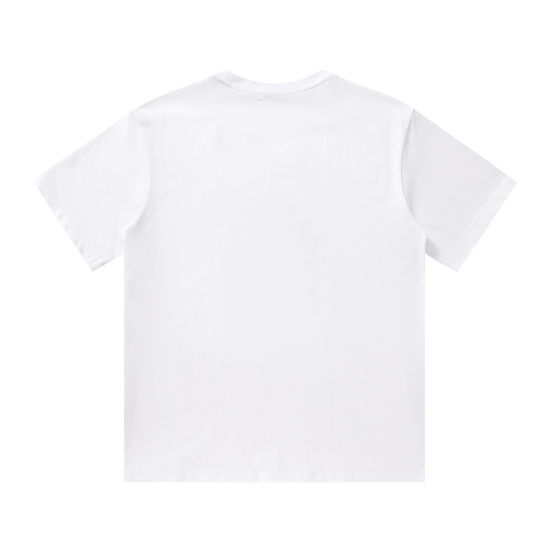 【激安】高級品通販 ディオールワイシャツスーパーコピー 純綿 シンプル 半袖 トップス プリント 品質保証 ホワイト_2