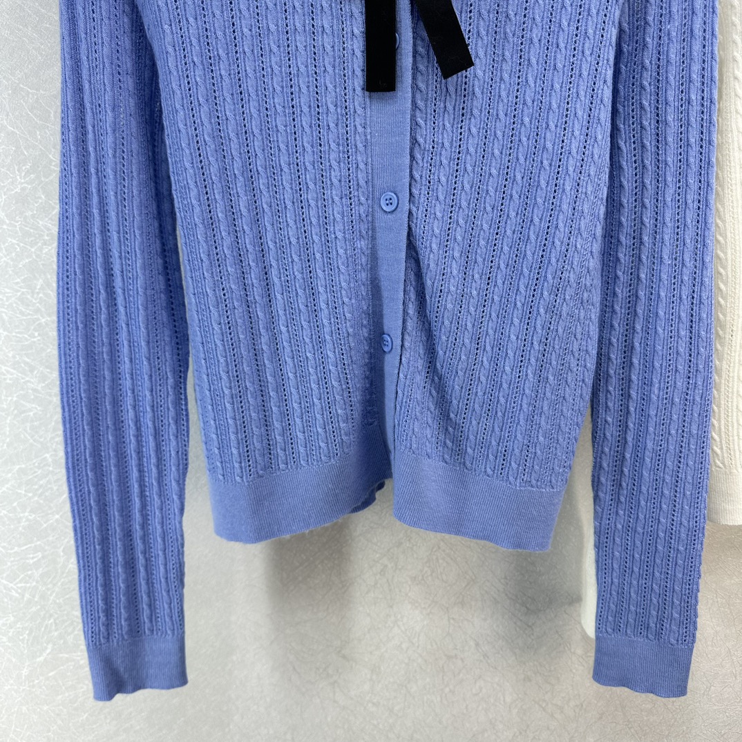 miumiuセーター激安通販 トップス ニット 長袖 シンプル 暖かい 柔らかい 超激得品質保証 2色可選_3