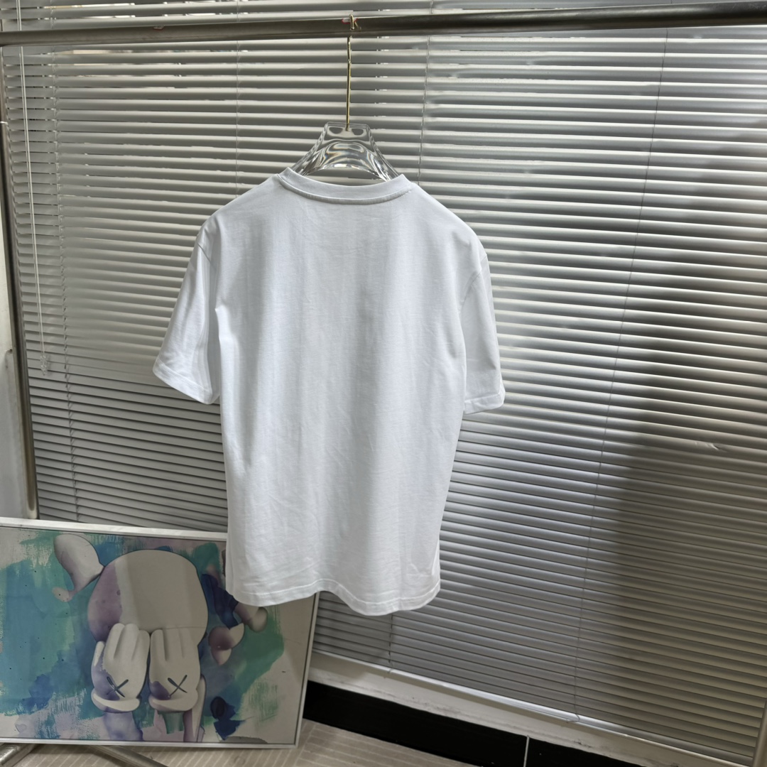 2024新登場の モンクレールtシャツ 買取Ｎ級品 純綿 トップス 春夏 シンプル 半袖 ファッション 個性的 ホワイト_2