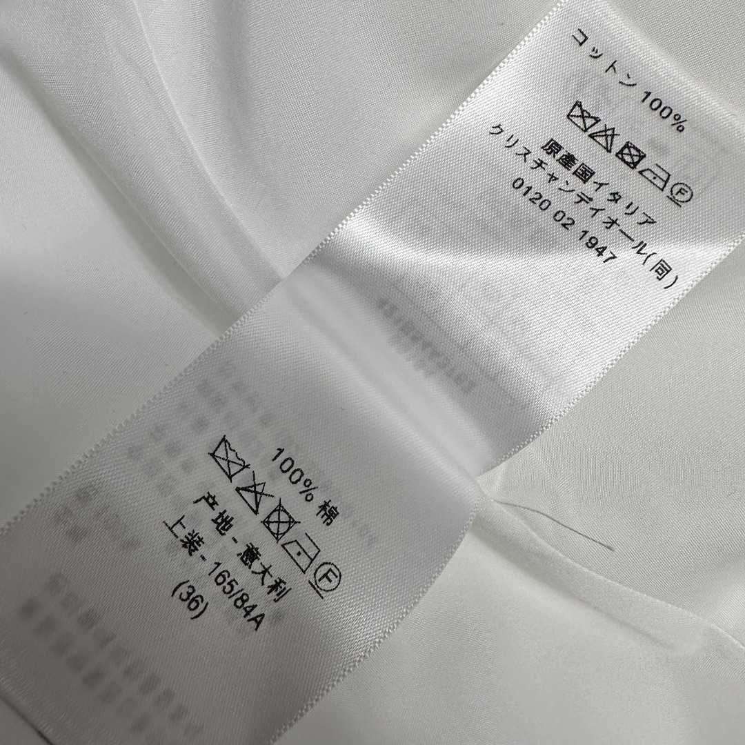 ディオールワンピースＮ級品 スカート 無袖 シルク 軽量 通気性いい 柔らかい レディース シンプル ホワイト_9