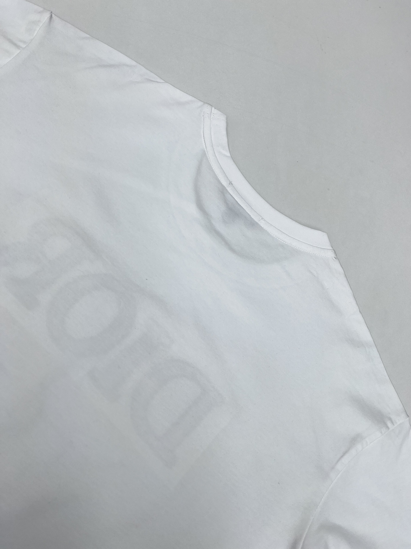 dior ミディシャツドレスコピー シンプル 半袖 トップス 純綿 ファッション ロゴプリント 柔らかい ホワイト_7