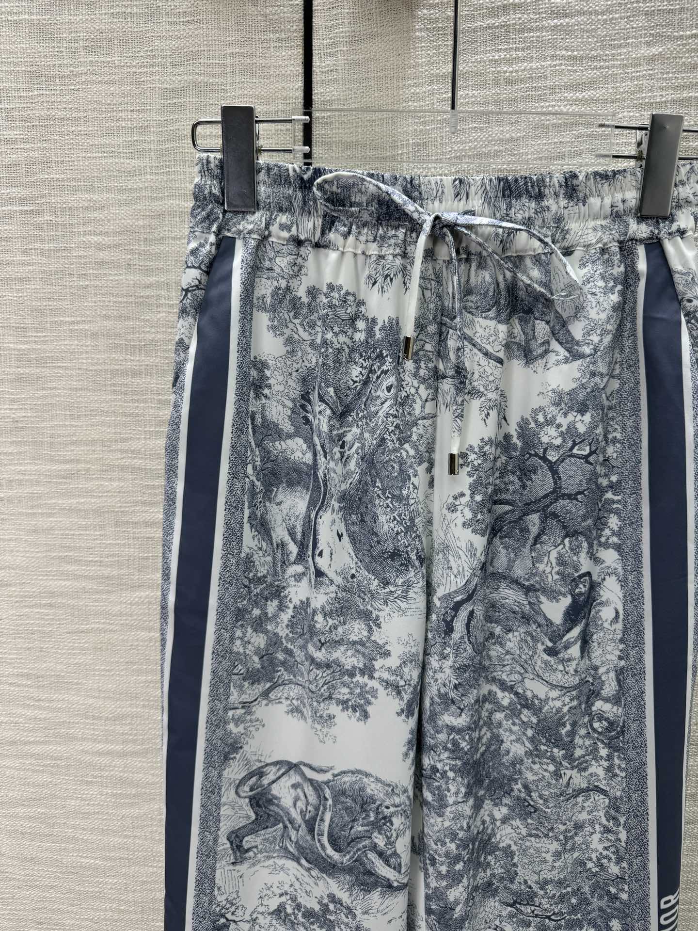 dior ズボン メンズスーパーコピー 春夏新作 筒形パンツ シンプル カラフル 大人気 ファッション ブルー_3