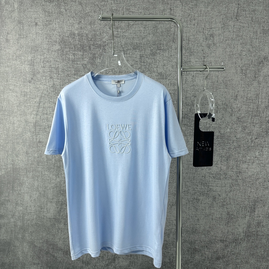 今季セール限定品 エベ tシャツ ウィメンズ激安通販 純綿 Tシャツ トップス 半袖 シンプル 柔らかい 可愛い ブルー_1
